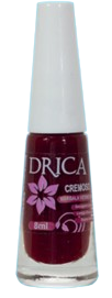 ESMALTE DRICA MARSALA VERMELHO