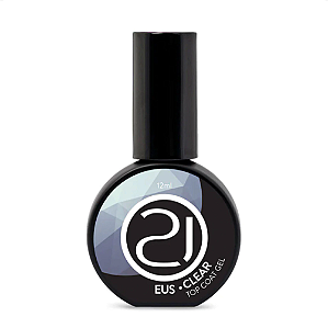 TOP COAT EUS CLEAR 12 ML NAILS 21