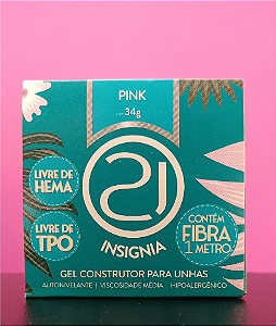 GEL CONSTRUTOR ECOLINE INSIGNIA PINK NAILS 21
