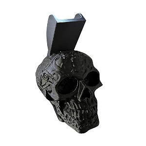 Suporte Para Maquinas De Tatuagem Tattoo Crânio Caveira