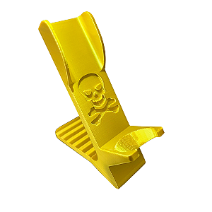 Suporte Dourado De Rack para Máquinas De Pen Organizador - Caveira