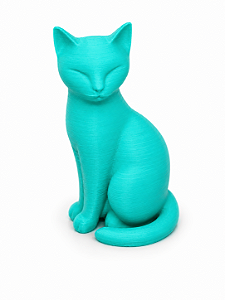 Escultura Gato 15cm Decoração de Interiores Tiffany