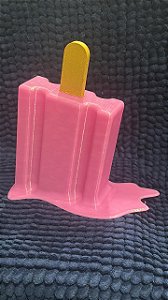 Sorvete Picolé 3D – Decoração Criativa para Sorveterias e Ambientes Gourmet