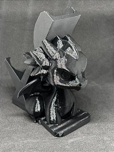 Suporte Para Maquinas De Tatuagem Tattoo DRAGÃO Preto