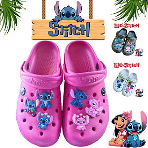 Sandália babuche Crocs Personalizado Lilo Stitch