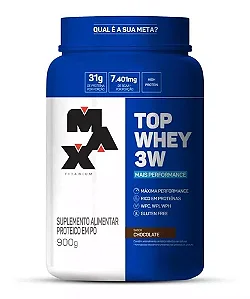 Top Whey 3w Mais Performance 900g Max Titanium