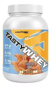 Suplemento Tasty Whey 3W Gourmet Whey Protein Adaptogen Science Pote 900g sabores