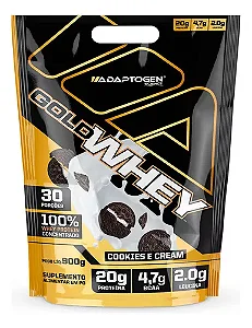 Gold Whey 900g - Whey Protein Concentrado - Adaptogen