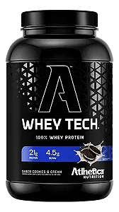 Whey Tech 100% Blend Protein 900g Atlhetica Nutrition Sabores