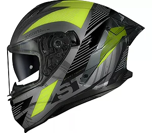 Capacete Moto Norisk Com Oculos Interno Strada Fechado