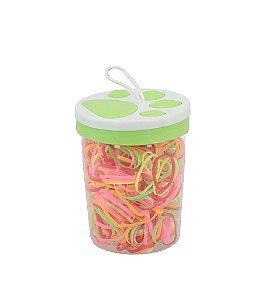 NE10071 - 10071 elástico de cabelo ,tpr, 1,5 cm – Pacote com 12 unidades (Atacado)