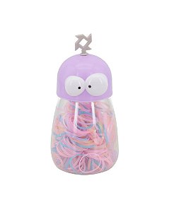 NE10067 - 10067 elástico de cabelo ,tpr, 1,5 cm – Pacote com 12 unidades (Atacado)