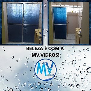 Box de Acrílico para Banheiro 1,11 até 1,20 (altura Padrão 1,90)