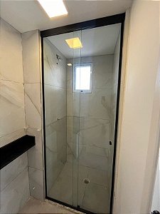 Box de vidro até o teto