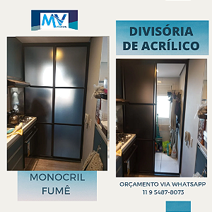 Divisória em Acrílico