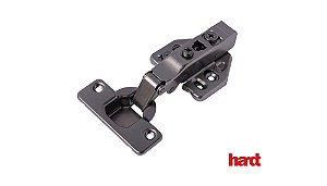 Conjunto Dobradiça S95 105°Soft Clip ACT3  Corpo Alto RETA HARDT
