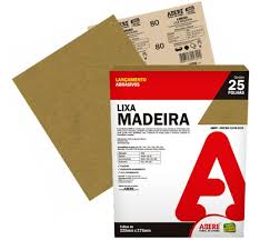 Lixa para Madeira Grão 150 Adere