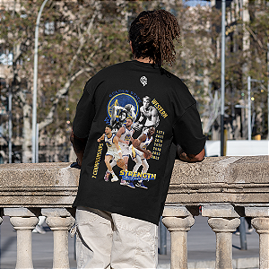 Camiseta Oversized Golden State