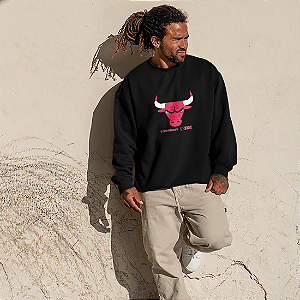 Moletom gola careca Chicago Bulls