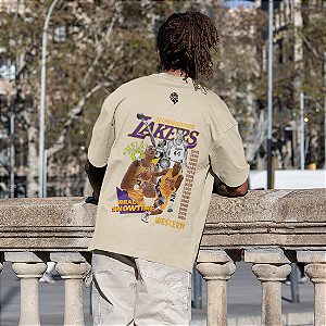 Camiseta Oversized Lakers