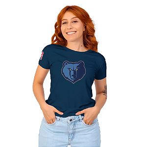 Camiseta Baby Look Memphis Grizzlies