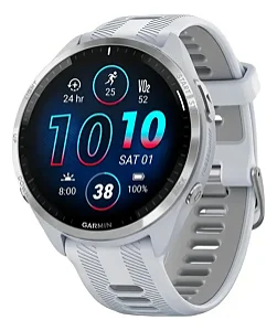 Smartwatch Garmin Forerunner 965 010 02809 01 com Tela Amoled / 5 Atm / Wi-Fi / 32GB -Whites