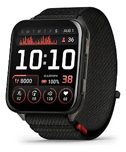 Smartwatch Relógio Garmin VENU X1 /Moss/Titânio (010 02980 01)
