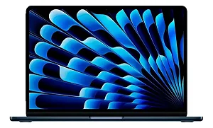 Apple Macbook Air 2025 MW1L3LL/A 15" Chip M4 256GB SSD 16GB Ram - Meia Noite