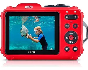 Câmera Kodak Pixpro WPZ2 - Red + 2 Baterias + Microsd