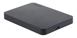 HD Externo Toshiba 1TB Canvio Basics 2.5" HDTB510XK3AA - Preto