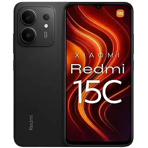 Celular Xiaomi Redmi 15C Dual Sim de 128GB/4GB Ram de 6.9" - Midnight Black
