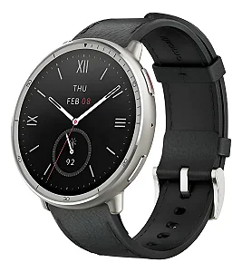 Relogio Amazfit Active 2 Pemium A2437 com GPS/Bluetooth - Black Leather