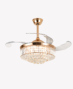 VENTILADOR AIR CRISTAL DIMERIZAVEL