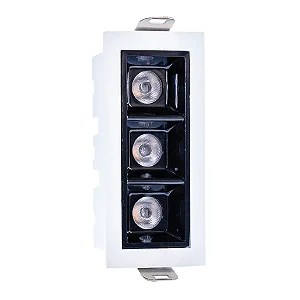 Spot Iris Embutir Direcionável 6W 2700K
