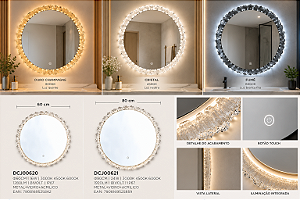 ESPELHO COM LED