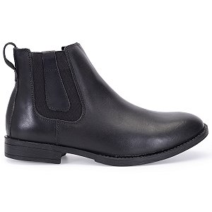 Botina Chelsea Masculina XE Couro Legítimo Macia Moderna Brete Boots