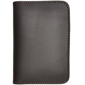 Carteira Masculina Pequena de Couro Moderna Top Brete Boots