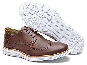 Sapato Masculino Oxford Moderna Macio de Couro Brete Boots