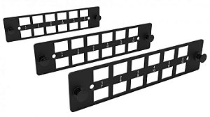 Kit 3x Placa LGX 12 Posições LC/SC DIO Furukawa B48 - 35260074