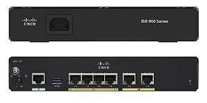 Roteador Cisco ISR 900 Com 4x LAN e 2x GE WAN - C921-4P