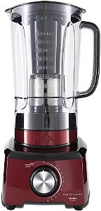 Liquidificador Philco Plq1350 Turbo Inox Max Pro 6 1200w Cor Vermelho 220v