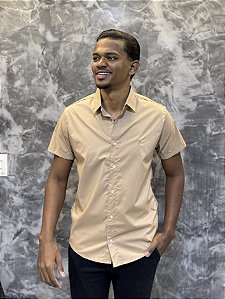 CAMISA SOCIAL MC JP BEGE