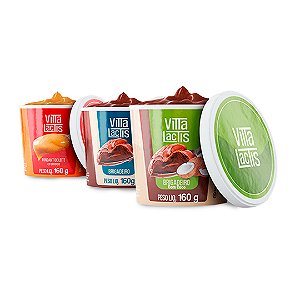 Kit Vitta Lactis - 3 Sabores Irresistíveis Sem Adição de Açúcares