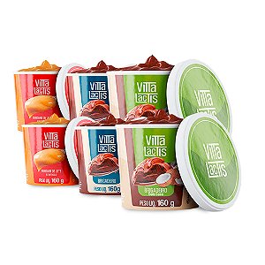 Kit Vitta Lactis - 6 Sabores Irresistíveis (2 de Cada)