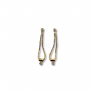 Brinco Pêndulo Dourado