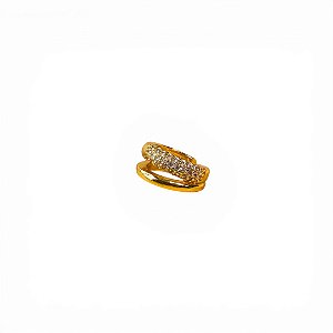 Piercing Fake Duplo Dourado