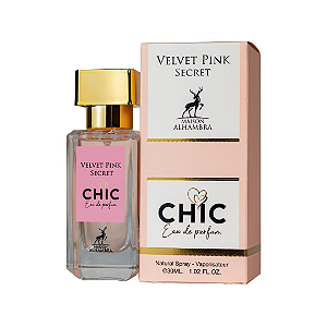 Chic Velvet Pink Secret - EDP 30ml - Maison Alhambra