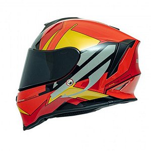 Capacete Mormaii M1 Red Tech-Brilho