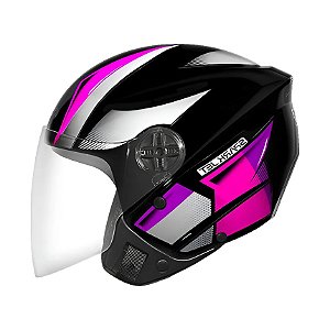 Capacete Spark Jet Square PTO/ROSA 56