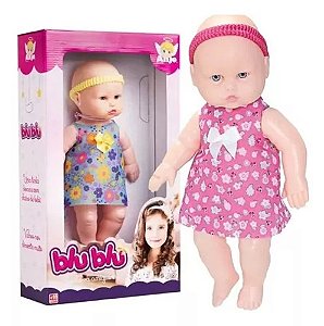 Boneca Blu Blu 30cm Anjo Brinquedos